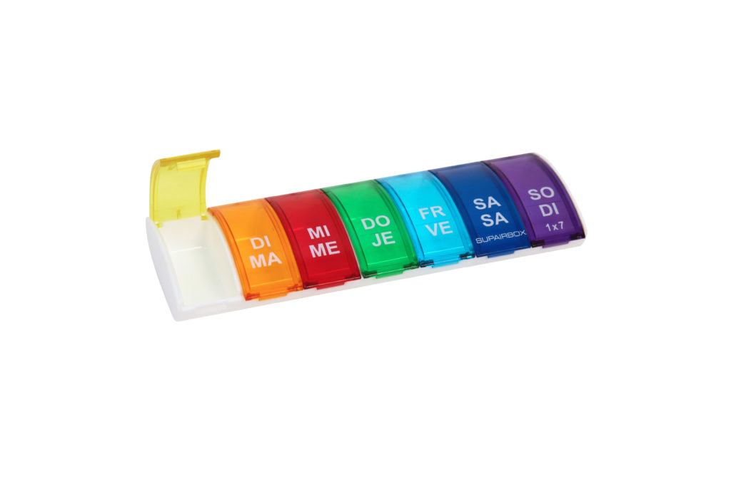 Distributeur médicaments 7 jours