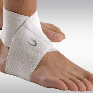 Bandage croisé pour cheville