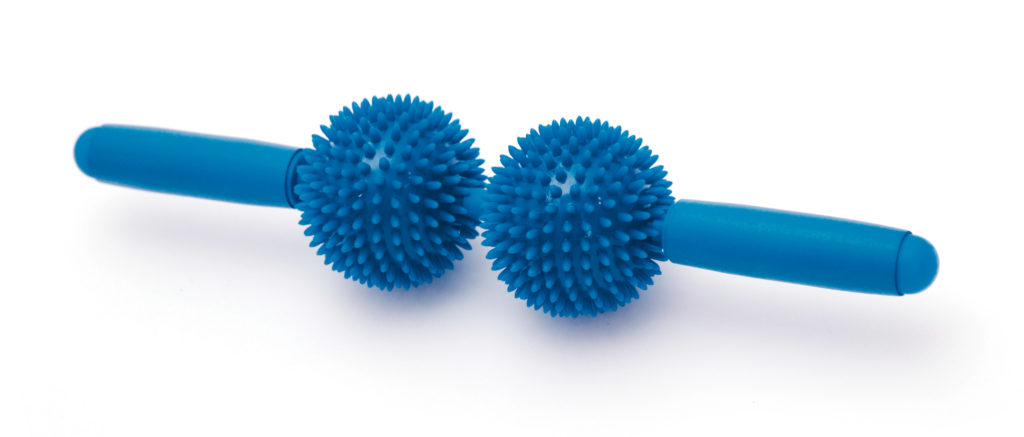 Spiky twin roller