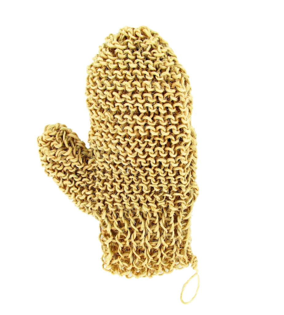 Gant de massage sisal et alŒ