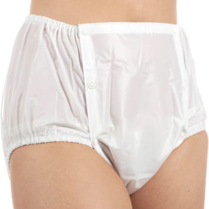Culotte incontinence pvc avec bouton pression