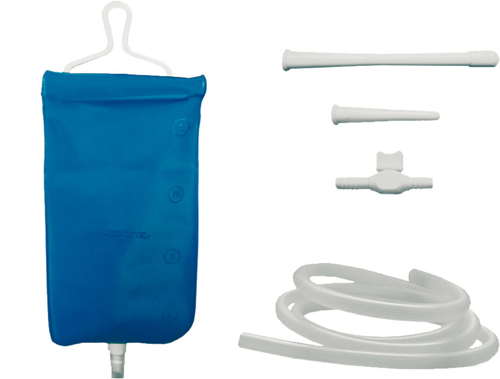 Poche à lavement
