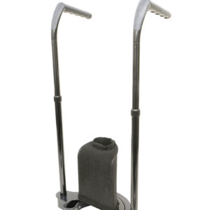 Simon aide a l’enfilage et au retrait