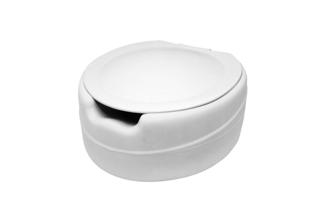 Réhausse WC avec couvercle - Contact Plus
