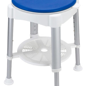 Tabouret de douche pivotant