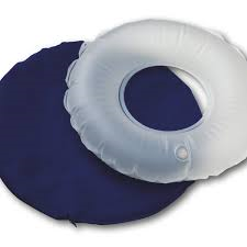 Coussin gonflable percé