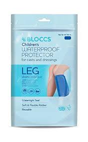 Protection douche jambe enfant