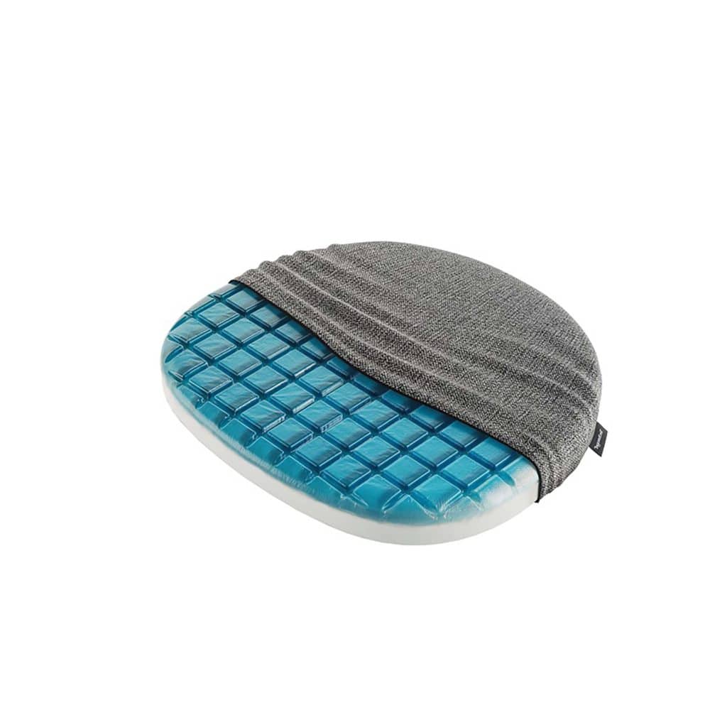 Technogel Living coussin d'assise PEBBLE en forme de galet